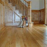 County Floors Hand-scraped Finished White Ash