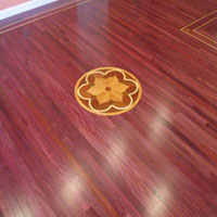 County Floors Engineered Purpleheart Unfinished Flooring